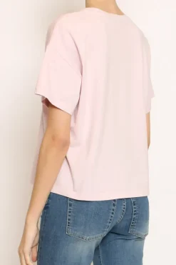 Zeroassoluto T-shirt scatola elasticizzata mezza manica
