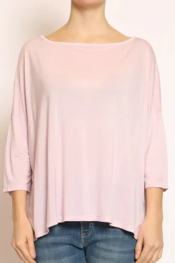 Zeroassoluto T-shirt scatola over 100%LYOCELL FIBRA NATURALE