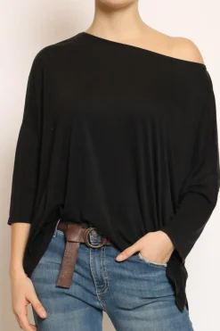 Zeroassoluto T-shirt scatola over 100%LYOCELL FIBRA NATURALE