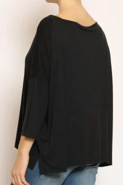 Zeroassoluto T-shirt scatola over 100%LYOCELL FIBRA NATURALE