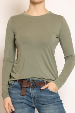 Zeroassoluto T-shirt slim fit 100% LYOCELL FIBRA NATURALE