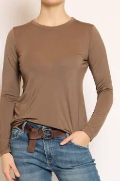 Zeroassoluto T-shirt slim fit 100% LYOCELL FIBRA NATURALE