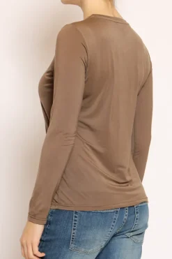 Zeroassoluto T-shirt slim fit 100% LYOCELL FIBRA NATURALE
