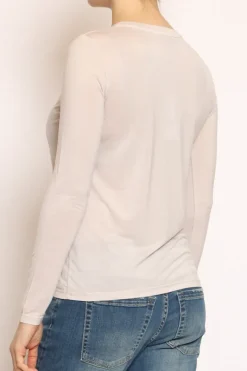 Zeroassoluto T-shirt slim fit 100% LYOCELL FIBRA NATURALE